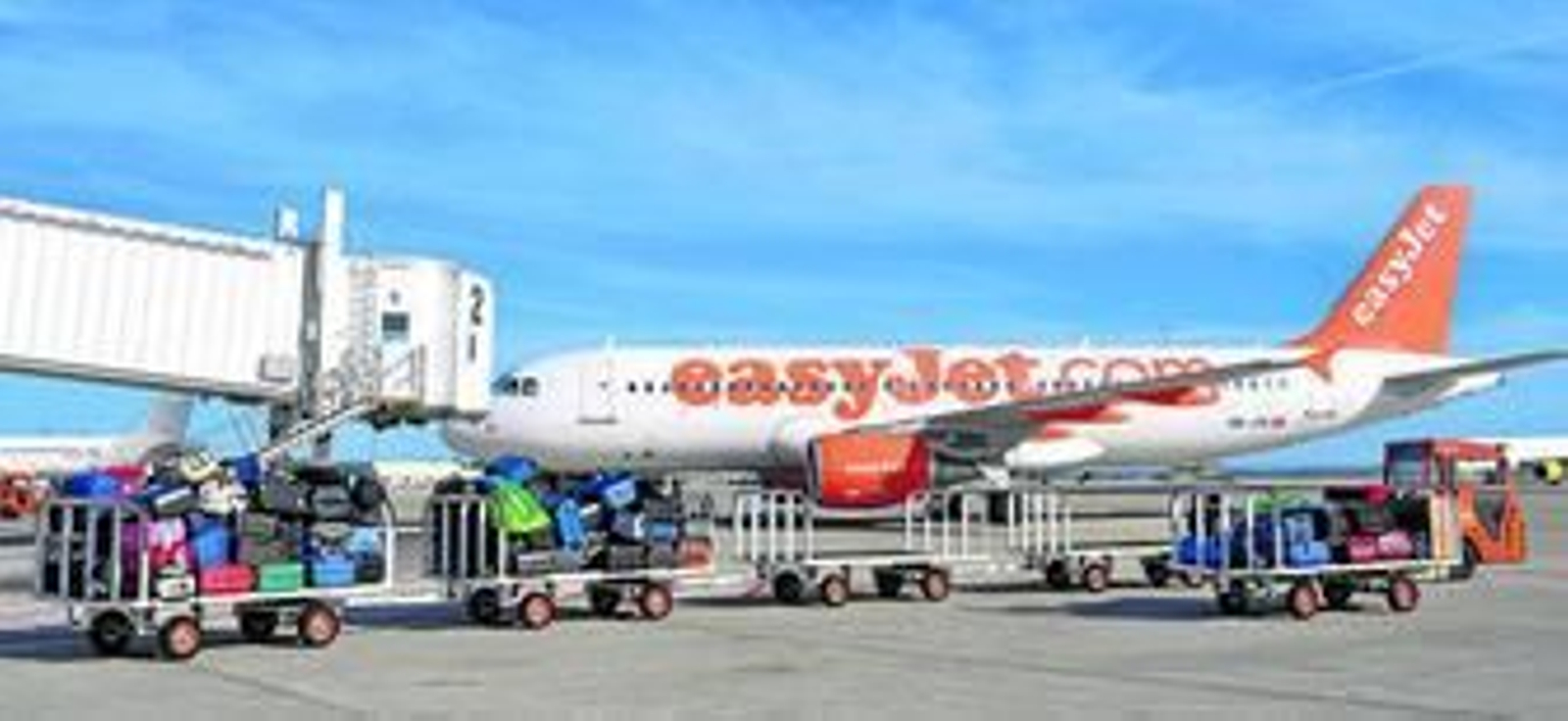 El vuelo de Easyjet procedente de Basilea, en la image, llega a Sevilla los miércoles y domingos.