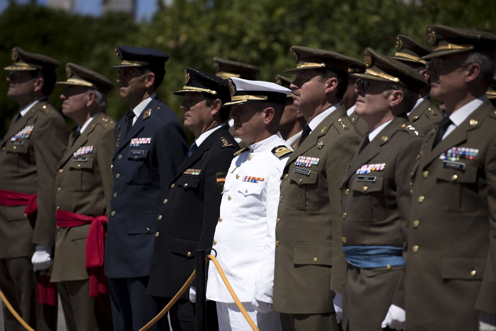 Acto de celebración del 175 aniversario de la Guardia Civil en Granada