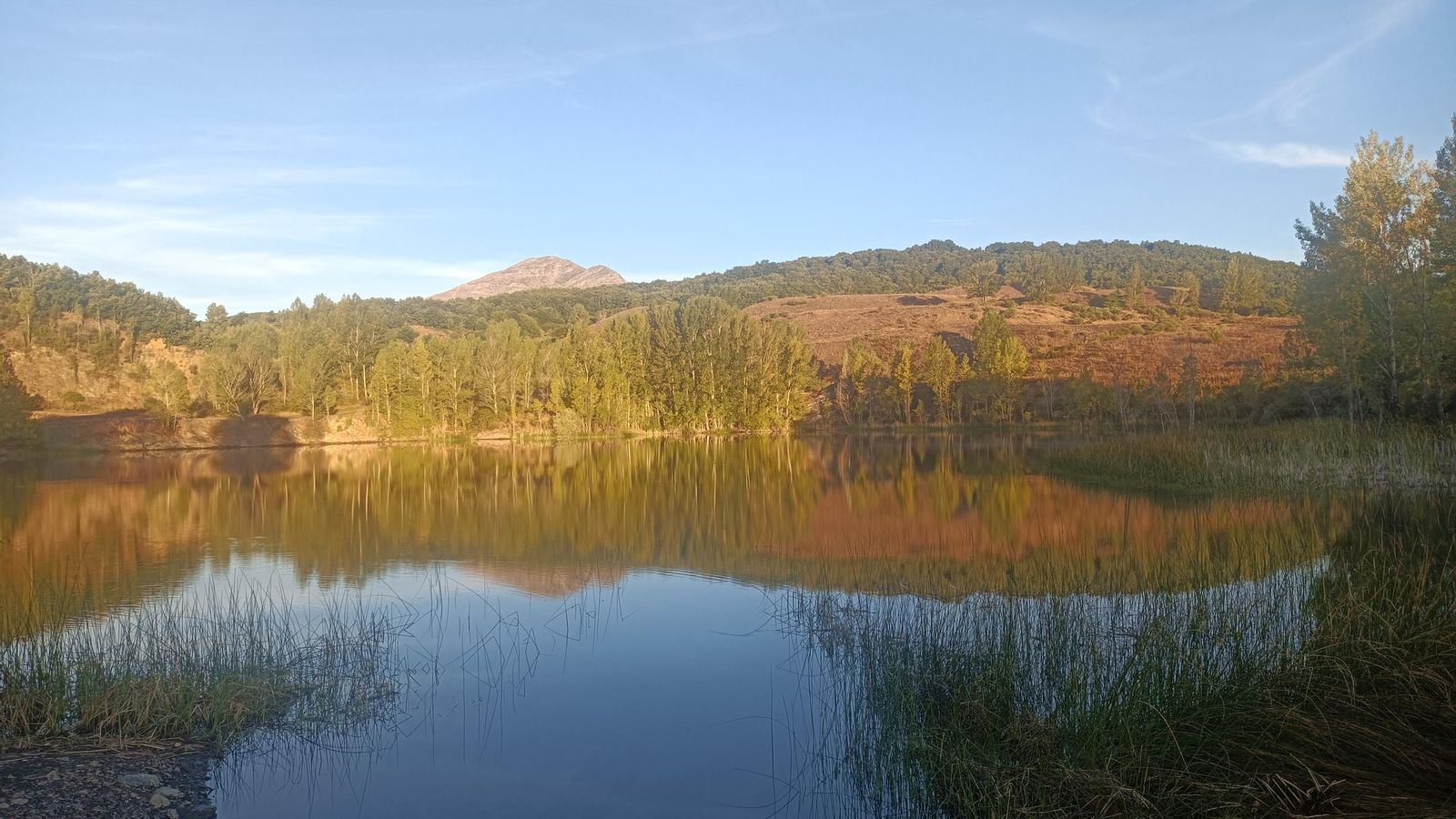 Una de las lagunas de San Martín.