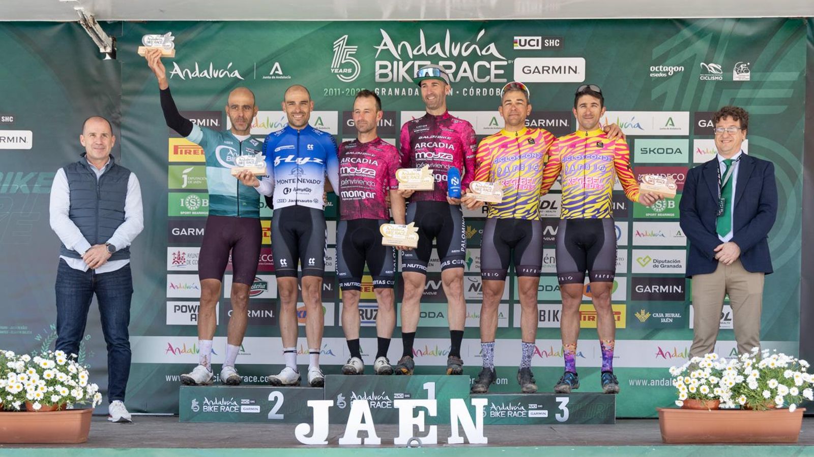 En imágenes: la Andalucía Bike Race llega a Jaén en su tercera etapa