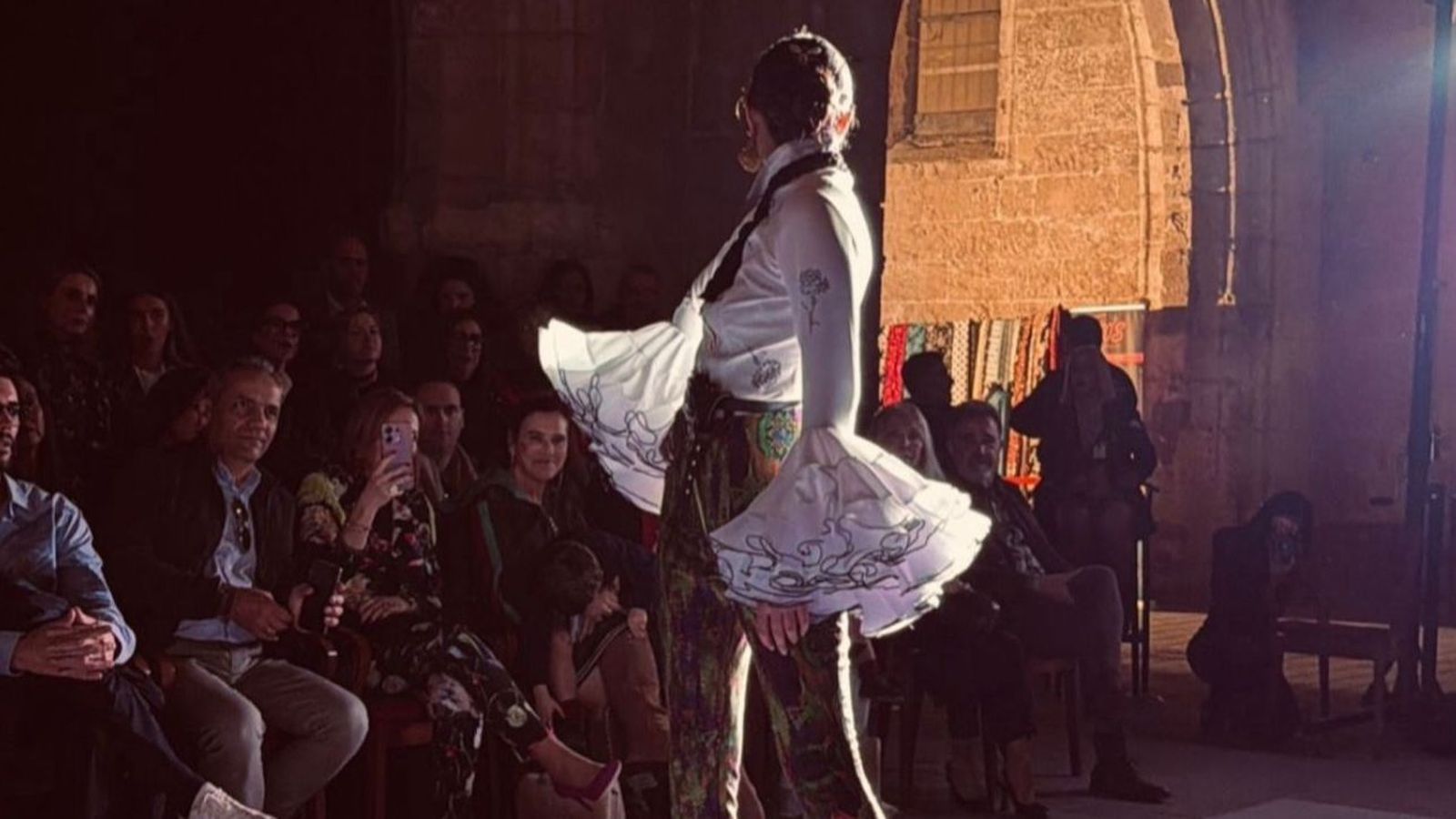 Una imagen de la pasarela flamenca celebrada este fin de semana.