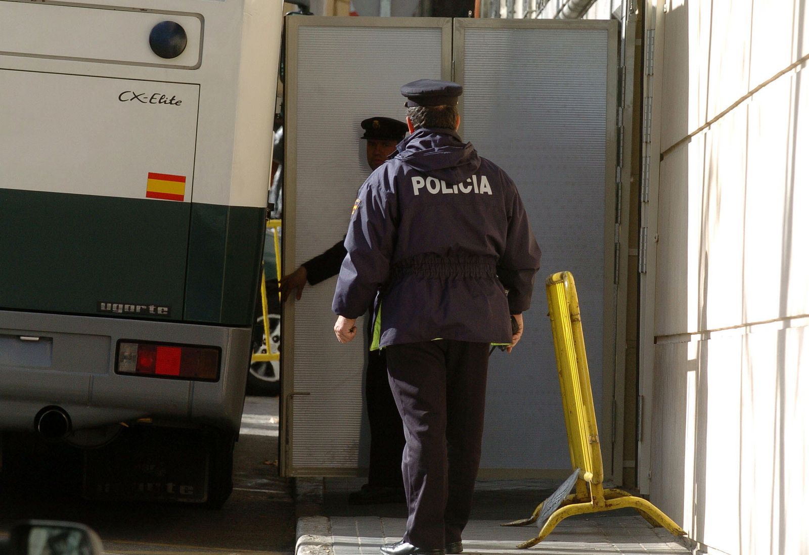 Imagen de archivo de la entrada a un juzgado.