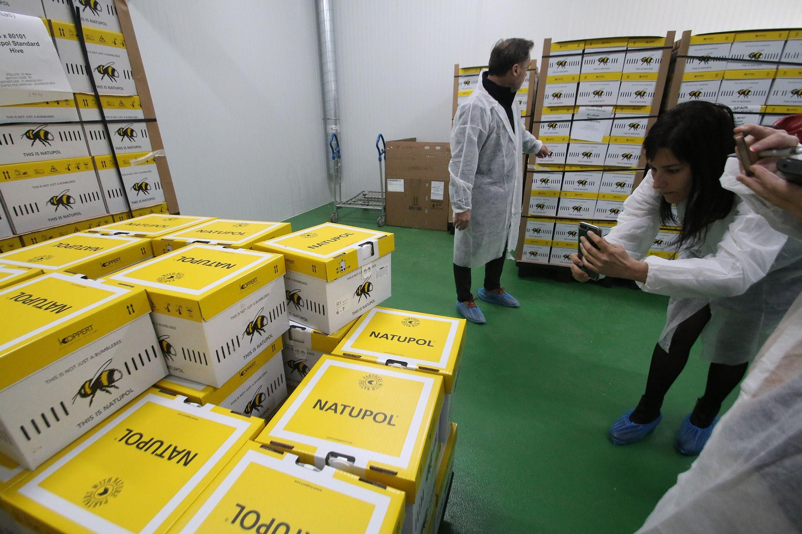 Fotogalería de la visita guiada a las instalaciones de Koppert en Águilas