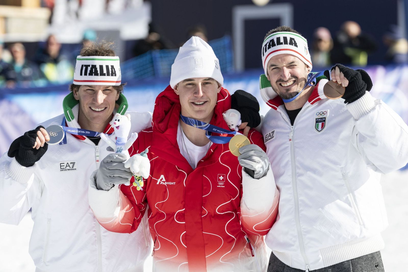 Las espectaculares fotos del descenso masculino en los Juegos Olímpicos de invierno