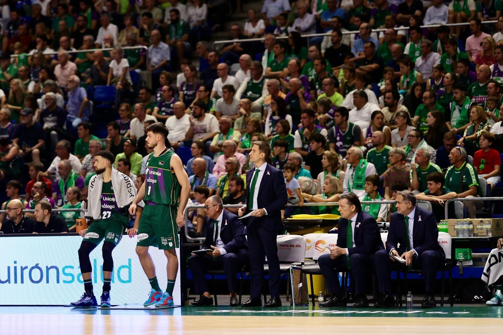 Las fotos del Unicaja-Barcelona