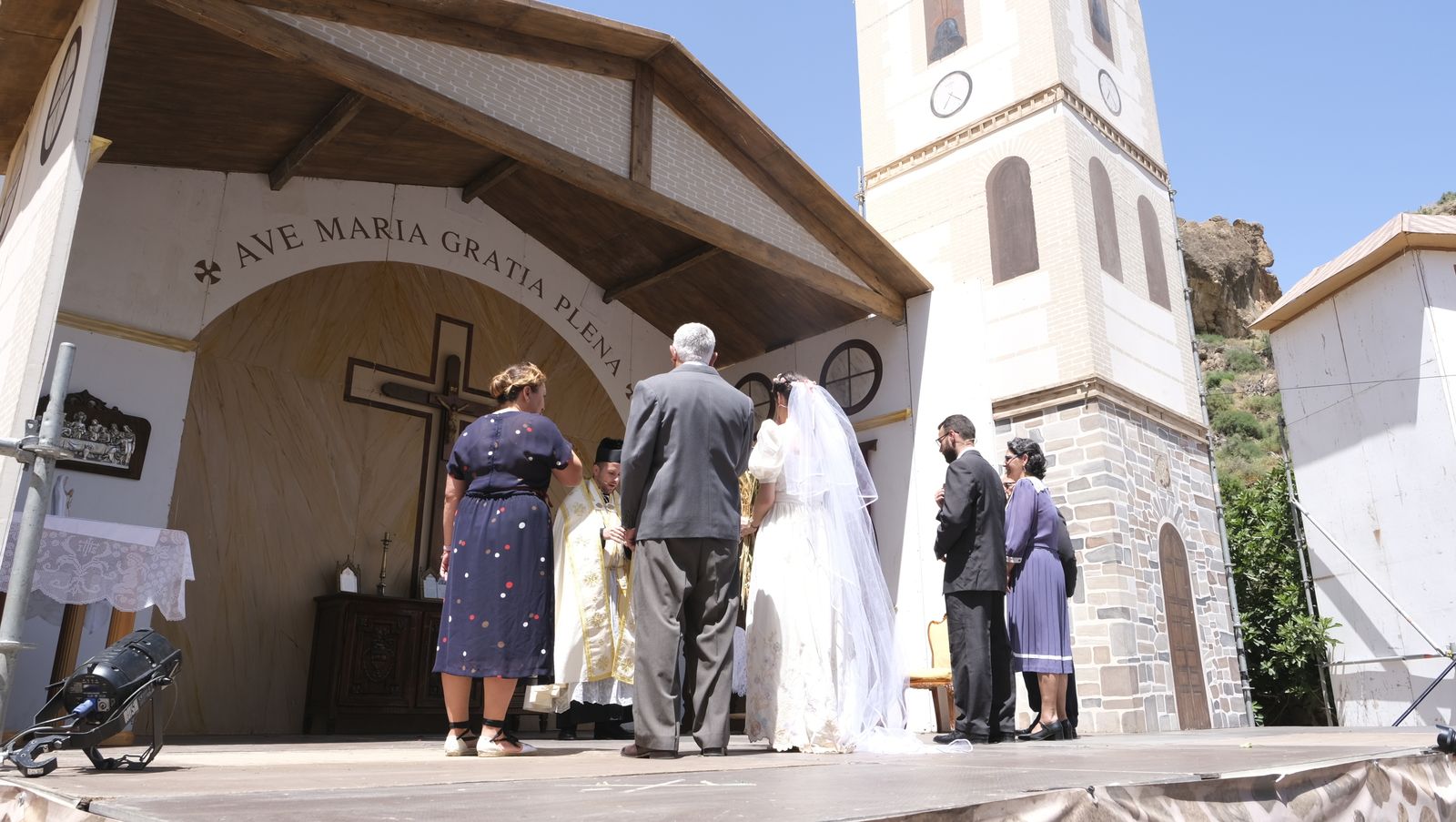 Imágenes de la recreación histórica Canteros y Caciques de Macael