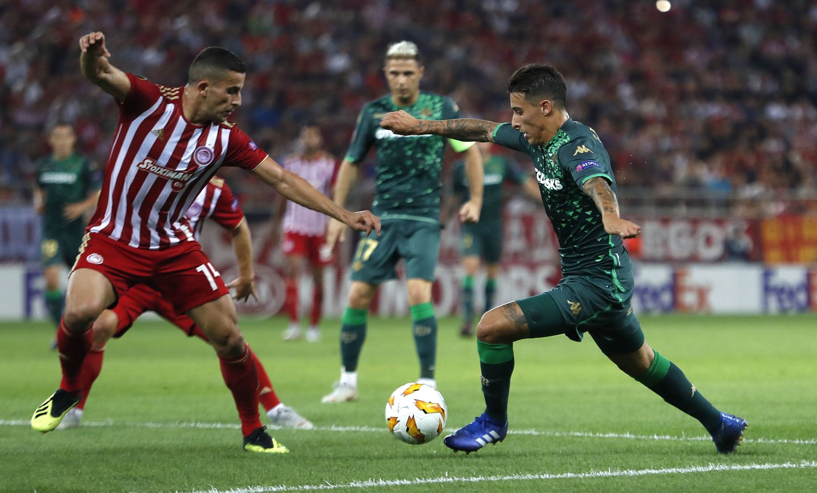 Las imágenes del Olympiacos-Betis