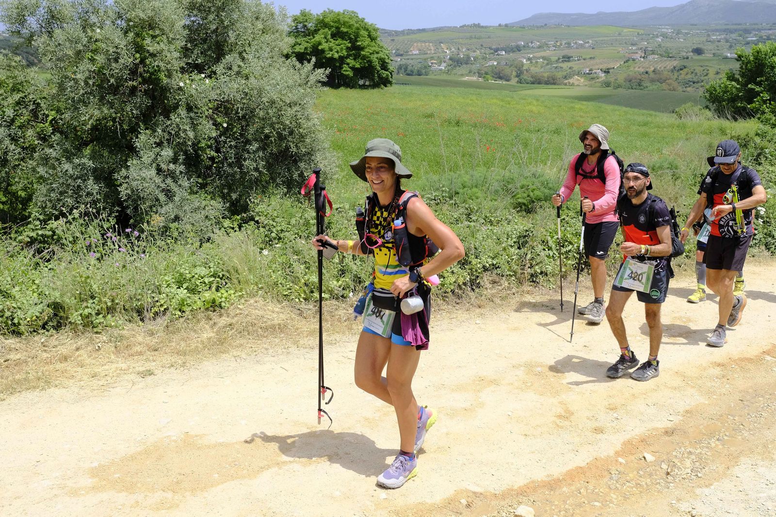 La jornada diurna de los 101, en fotos