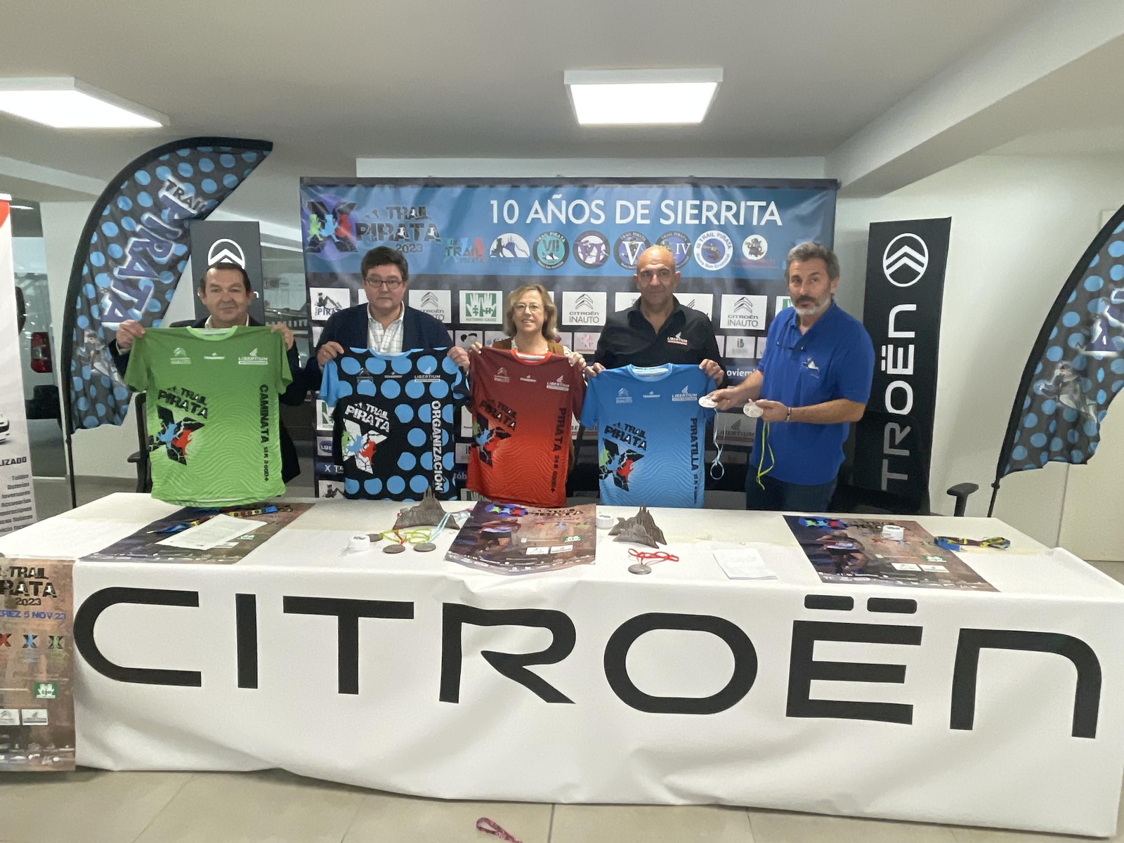 La X Trail Pirata Sierra San Cristóbal ha sido presentada este jueves.