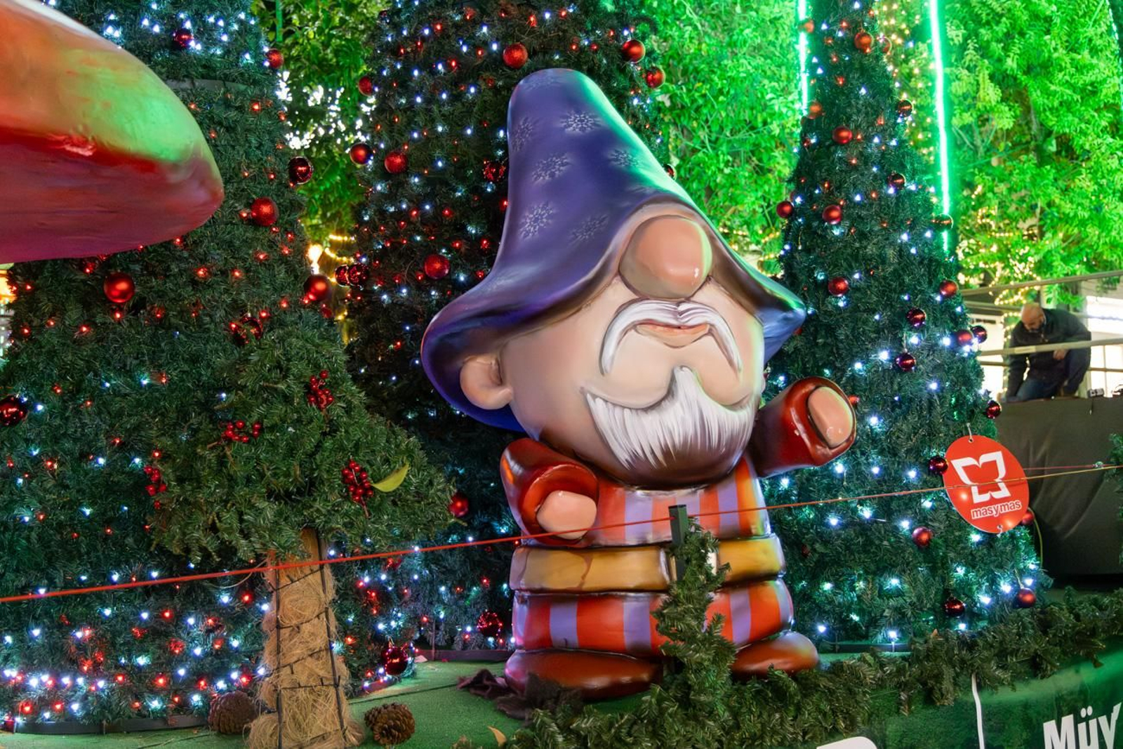 Inauguración en Jaén del alumbrado navideño "Centrylandia"