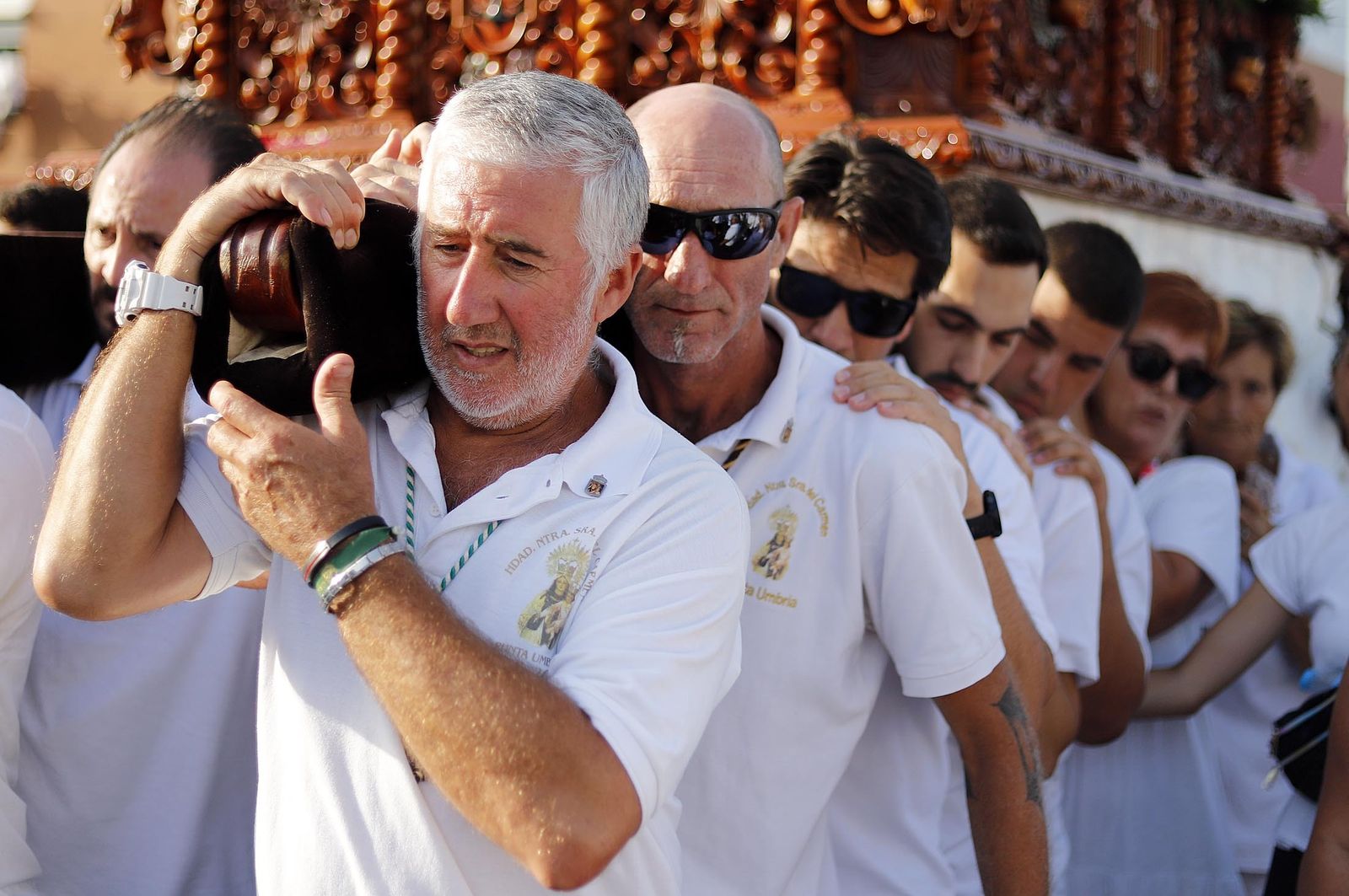 Imágenes de la procesión de la Virgen del Carmen en Punta Umbría
