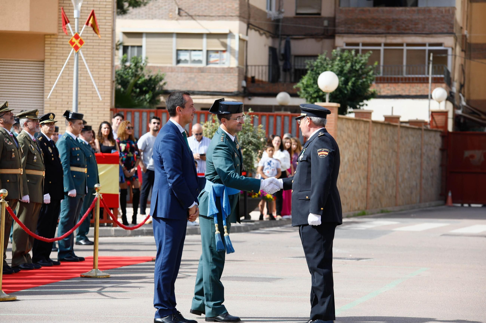 Los actos de la Guardia Civil en honor a la Virgen del Pilar, en imágenes