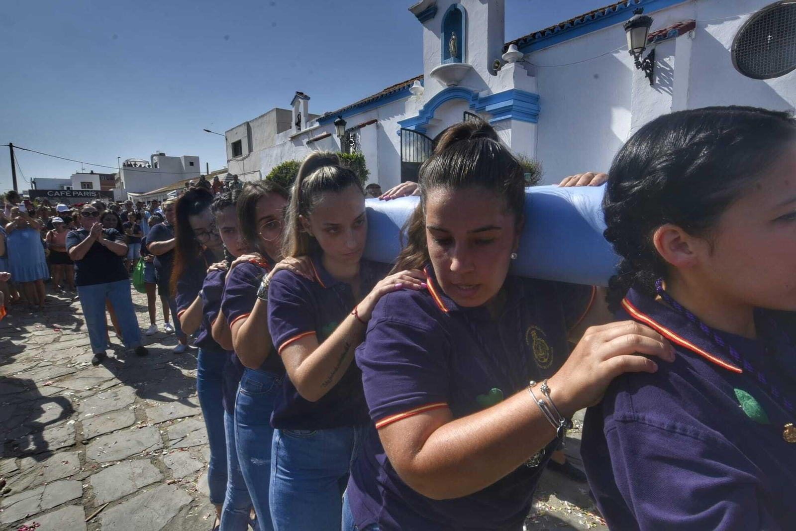 Las fotos de la procesión de la Virgen del Carmen en La Línea
