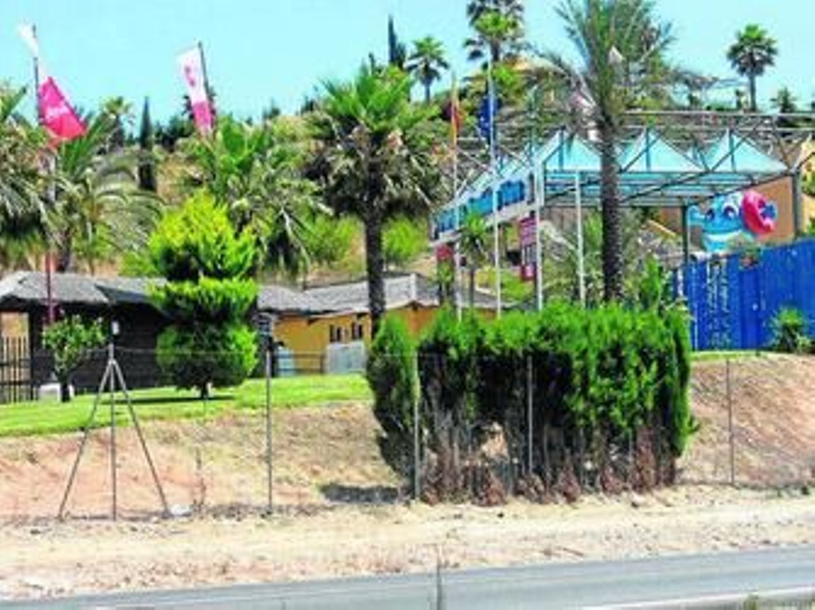 Instalaciones del parque donde se produjo el fallecimiento.