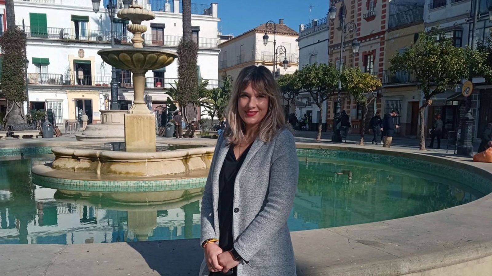 La candidata de Vox a la Alcaldía de Sanlúcar, Carmen Infantes.