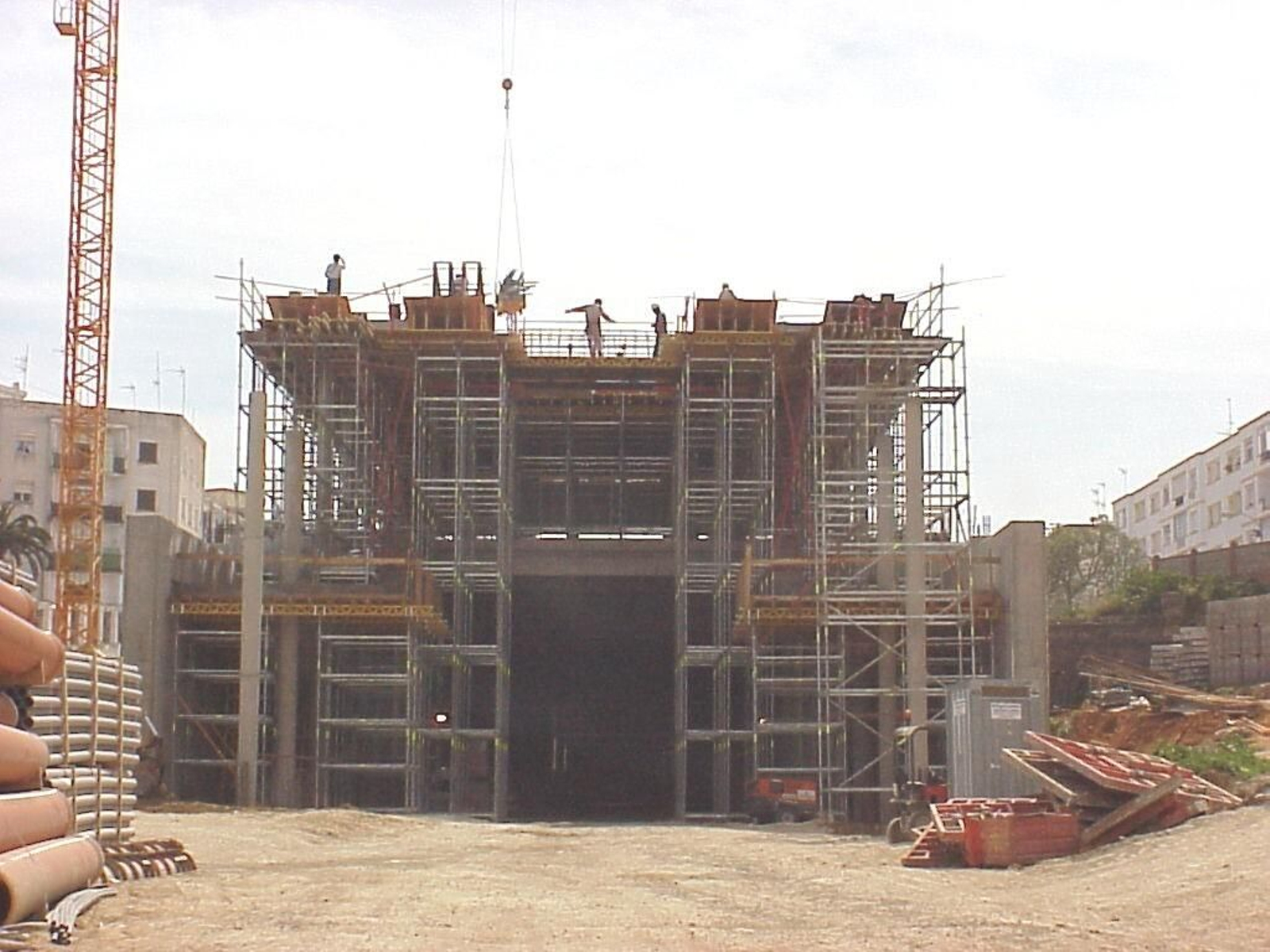 Las imágenes inéditas de las obras del soterramiento en Cádiz