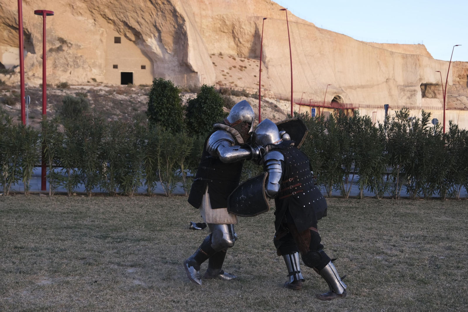 Fotogalería de los combates medievales en Almería