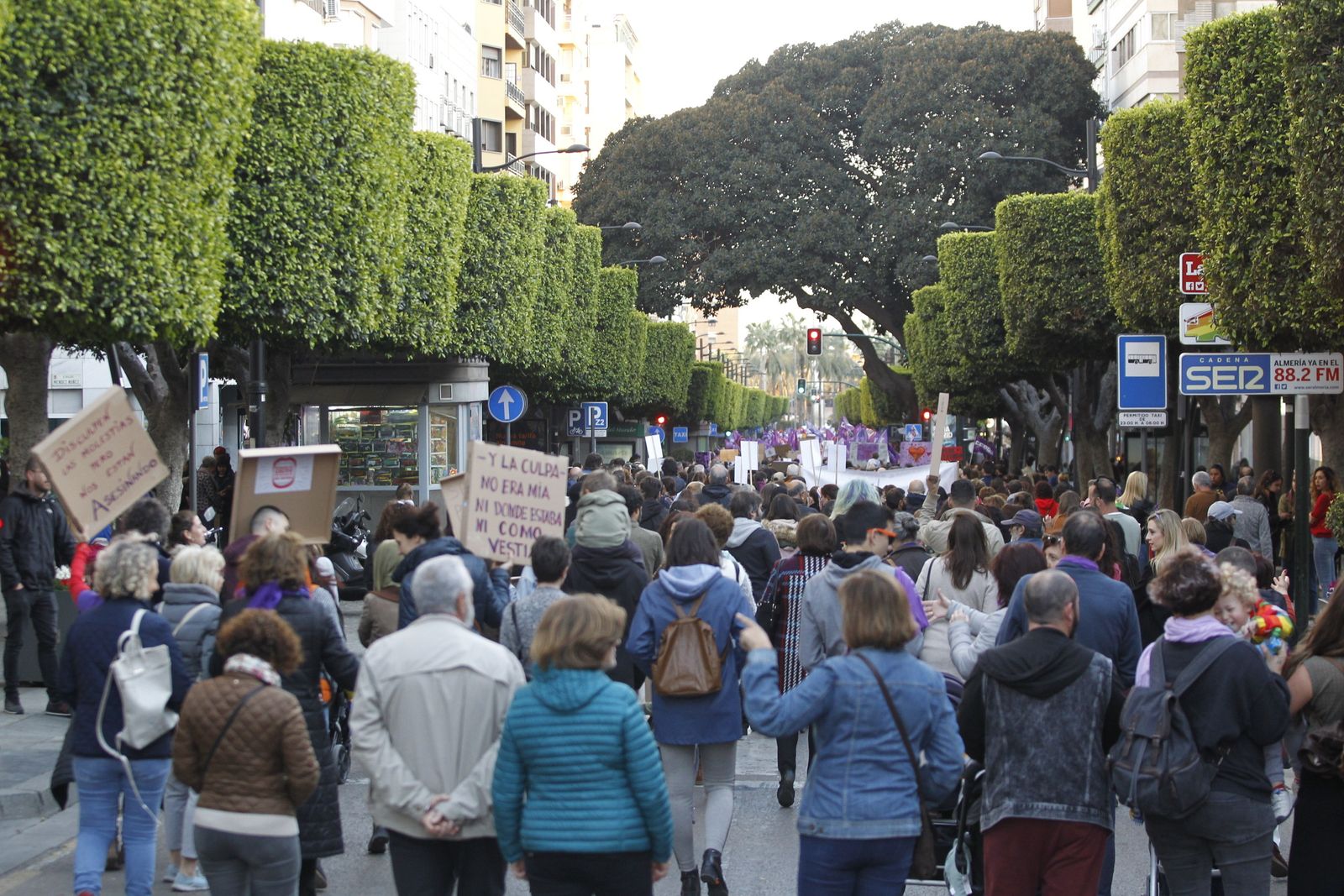 Fotogalería manifestación Día Internacional de la Mujer