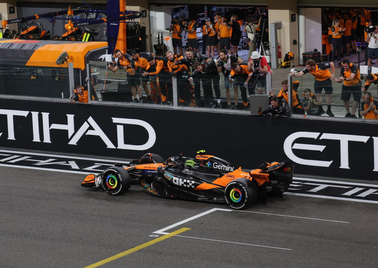 Las fotos del título mundial de Lando Norris en la Fórmula 1