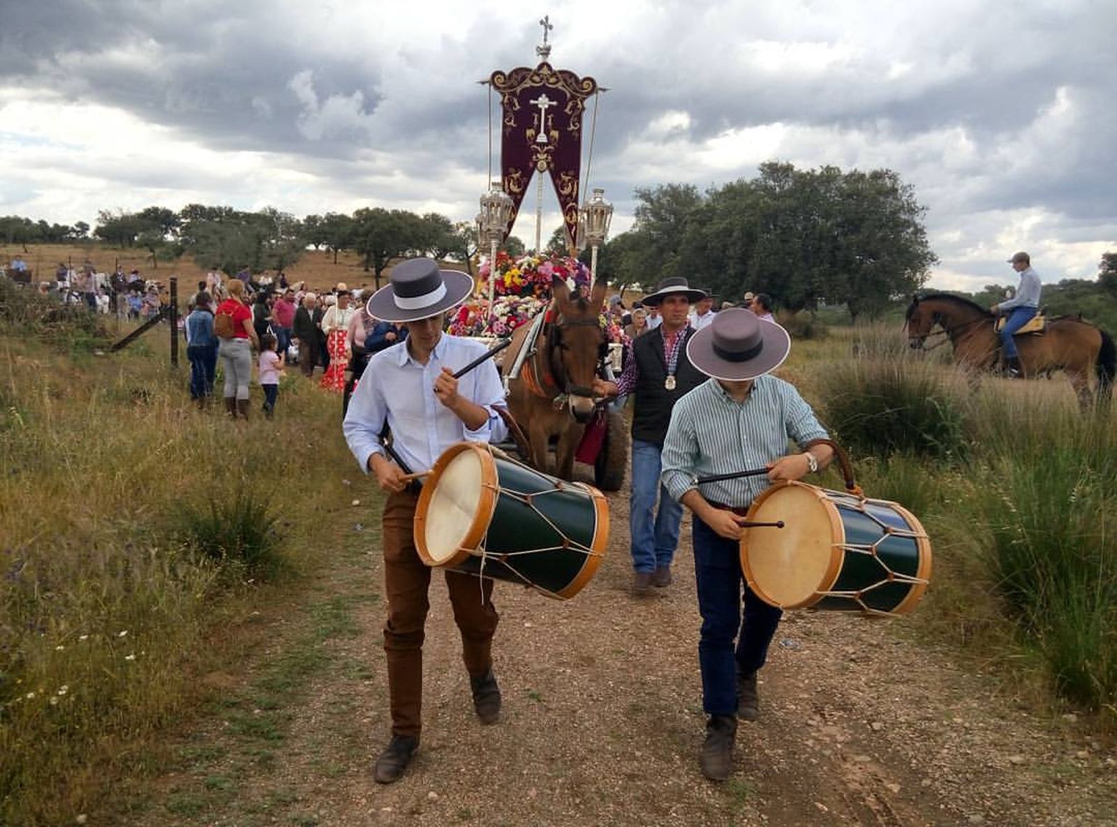Peregrinación romera de los paymogueros