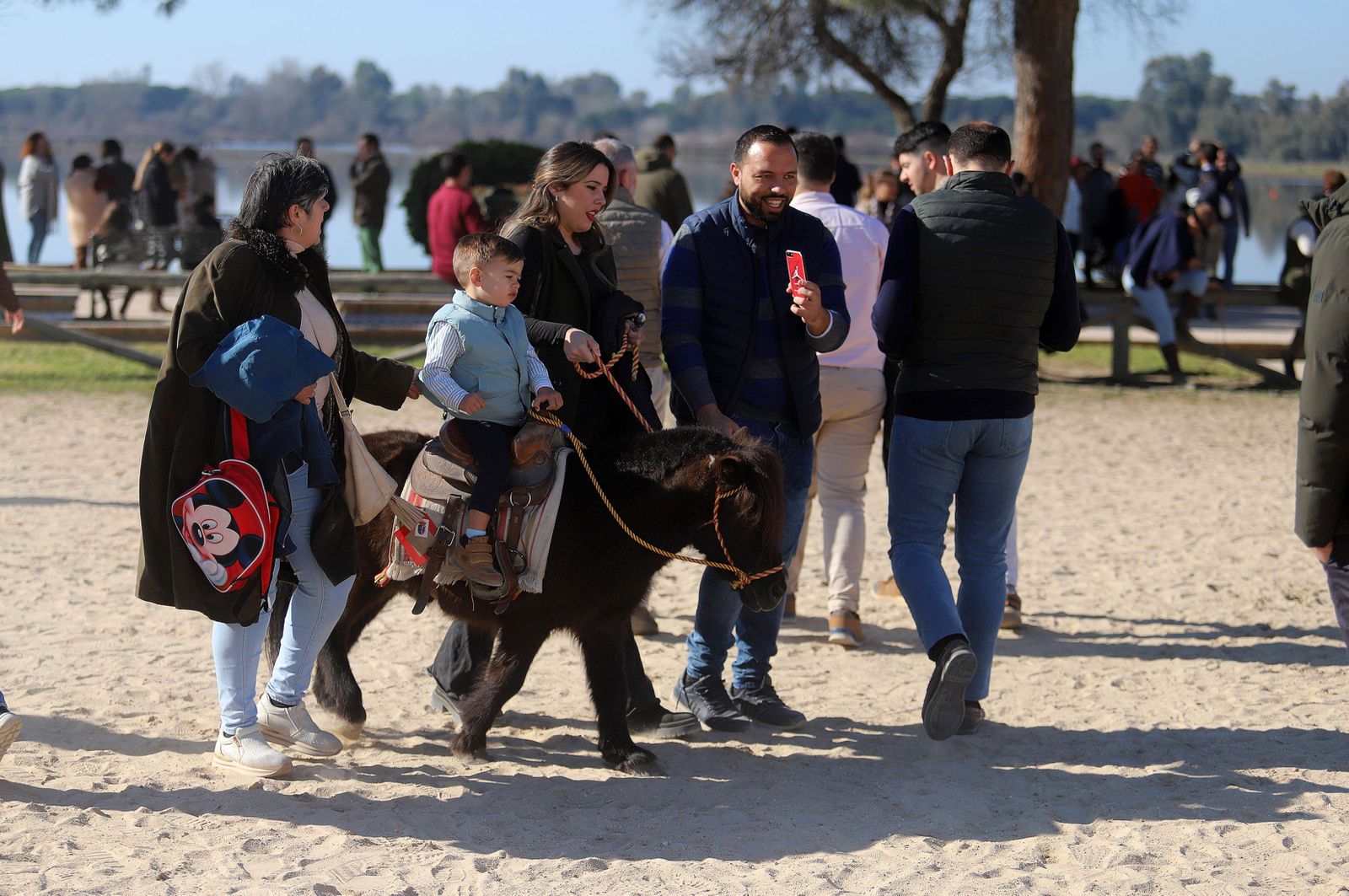 Imágenes de la celebración de la Candelaria en El Rocío