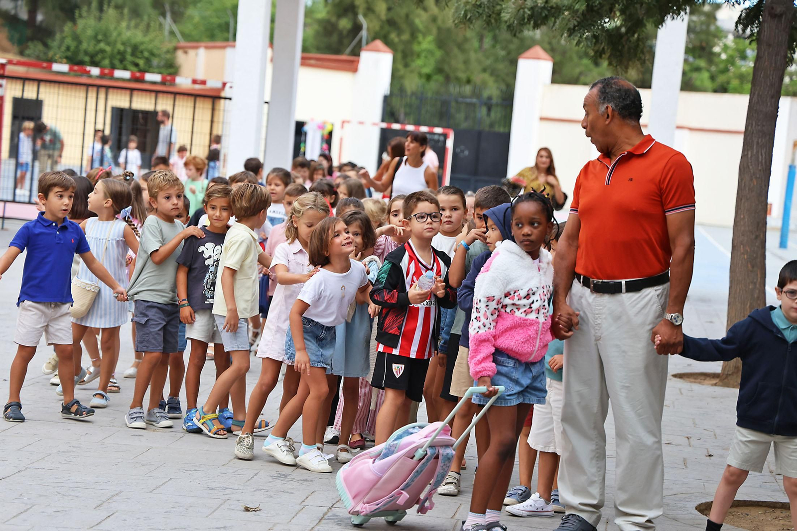 Las imágenes de la vuelta al cole