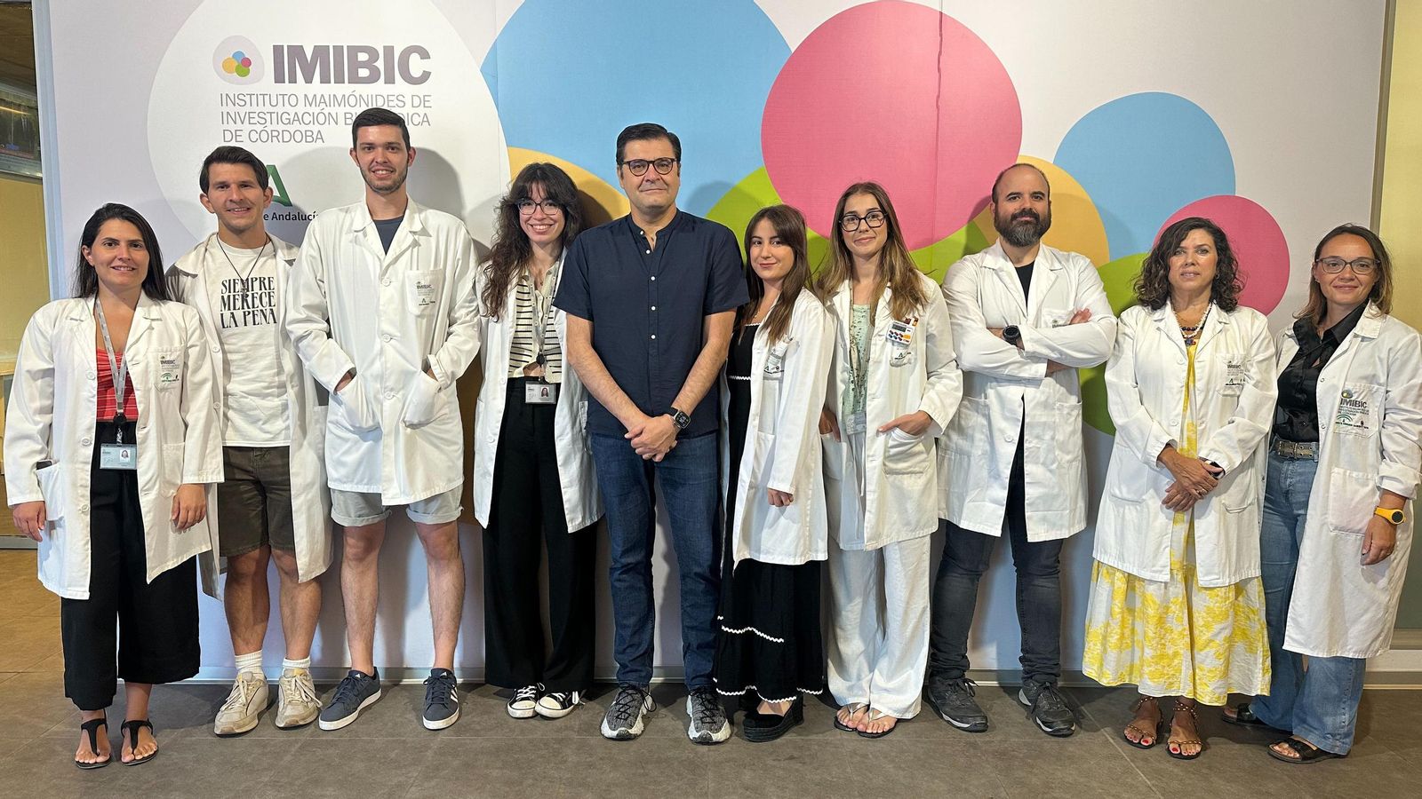 Investigadores del grupo GC04 Inflamación y Cáncer del Imibic y de la UCO.