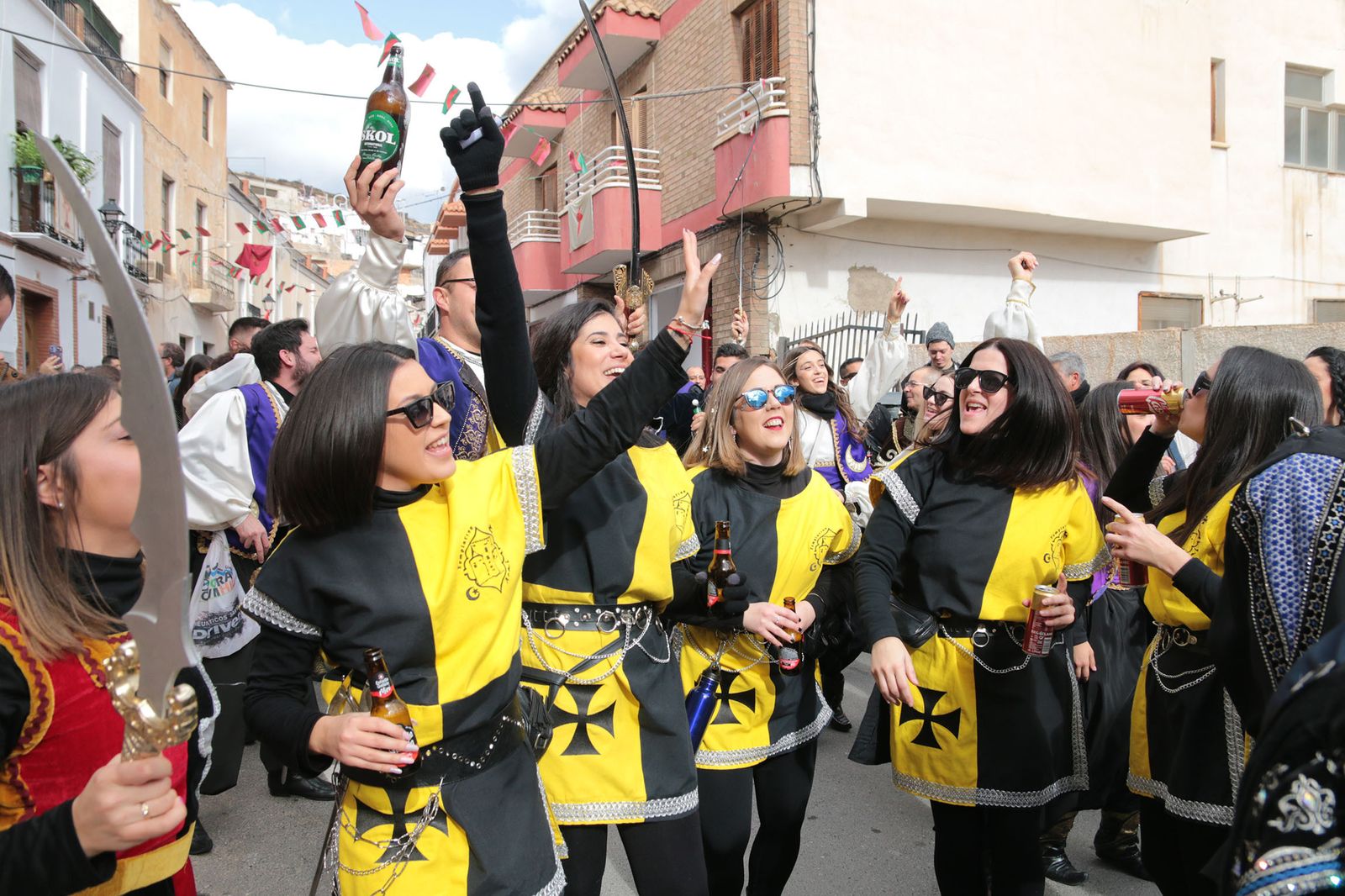 Los Moros y Cristianos de Gérgal se enfrentan en las fiestas de San Sebastián