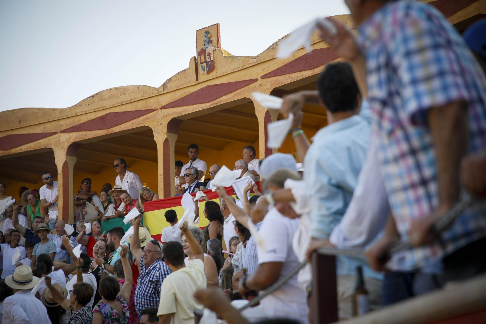 Corrida de toros Berja con un toro indultado, en imágenes