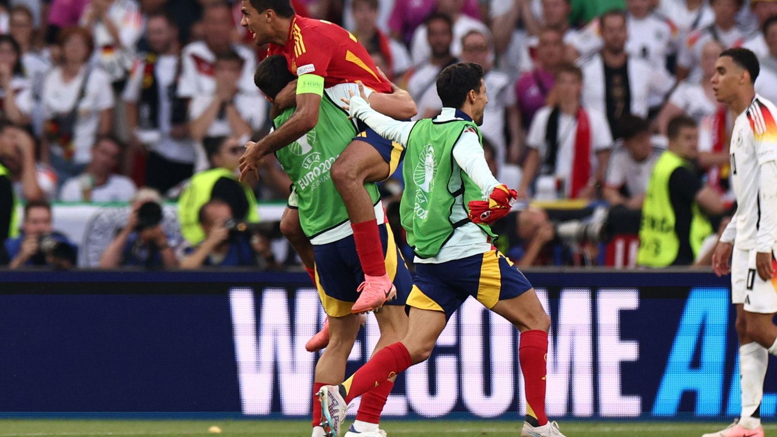 Las mejores fotos del España - Alemania