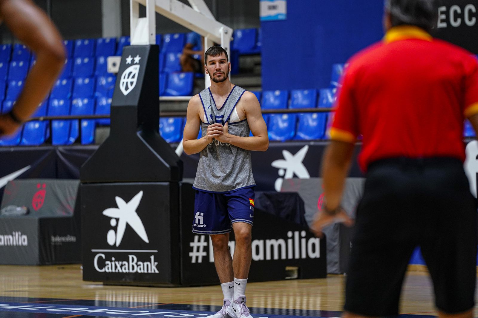 Fotos: Alberto Díaz, Brizuela y Barreiro ya entrenan con España