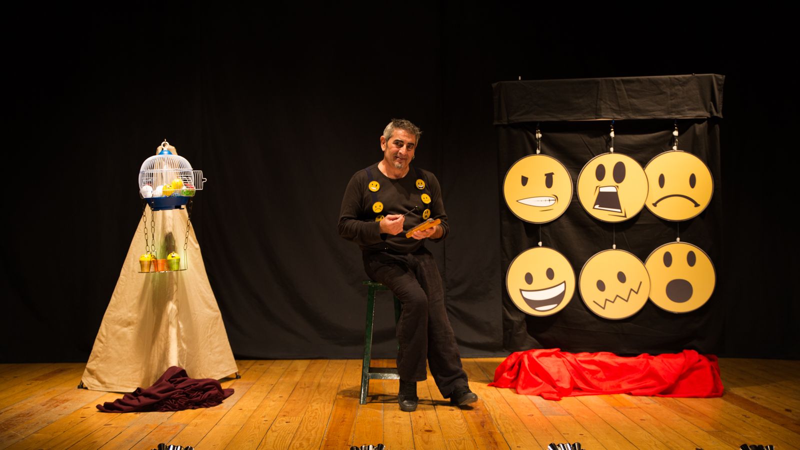 Una imagen de 'Emoticuentos', un espectáculo para toda la familia.