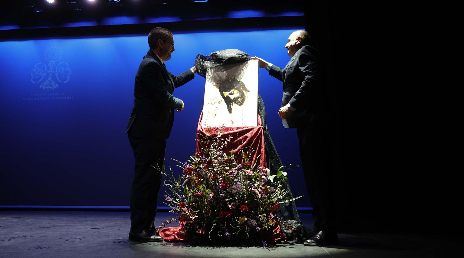 Las fotografías de la presentación del cartel de Semana Santa de La Línea