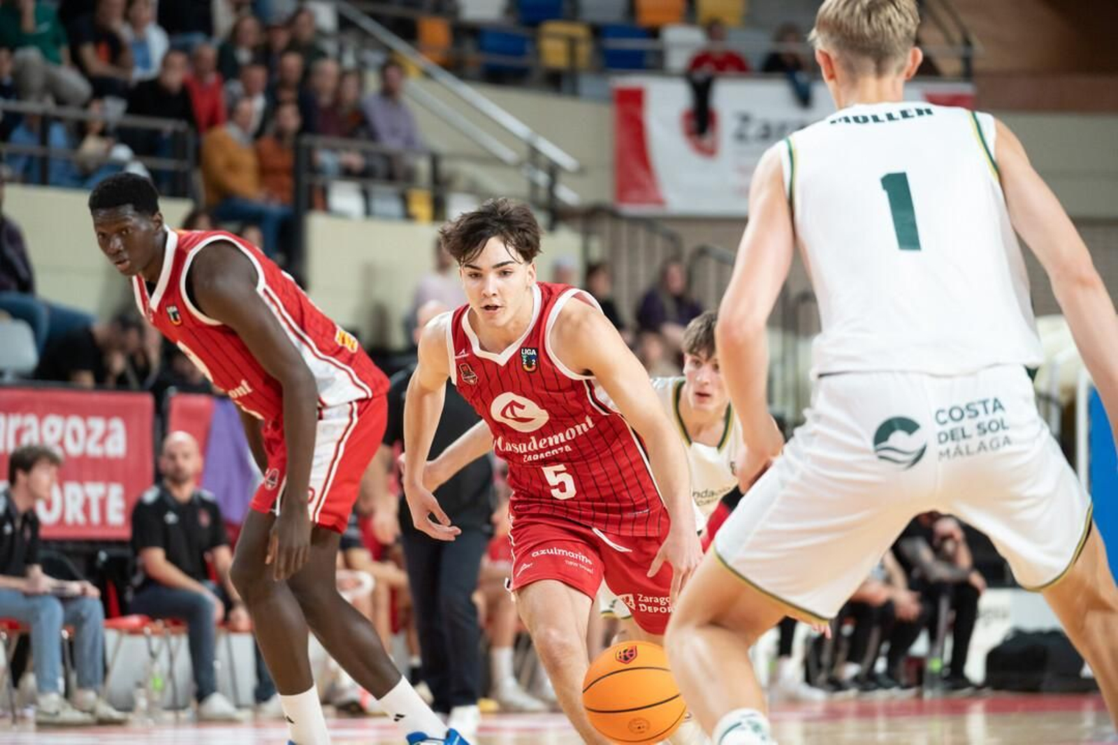 Liga U22: El Unicaja pierde en Zaragoza sin Butajevas y Trujillo