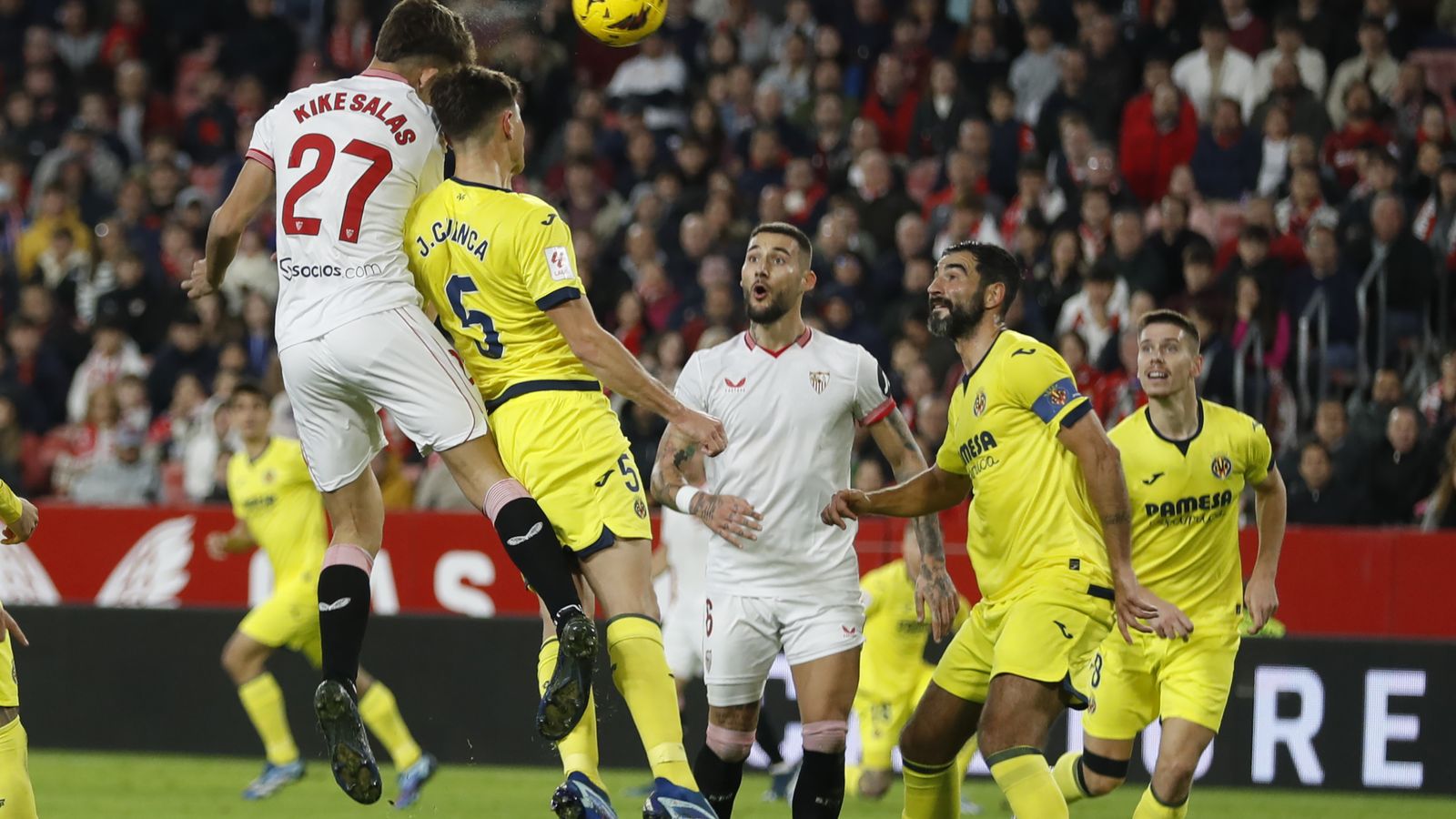 Las fotos del Sevilla fc-Villarreal