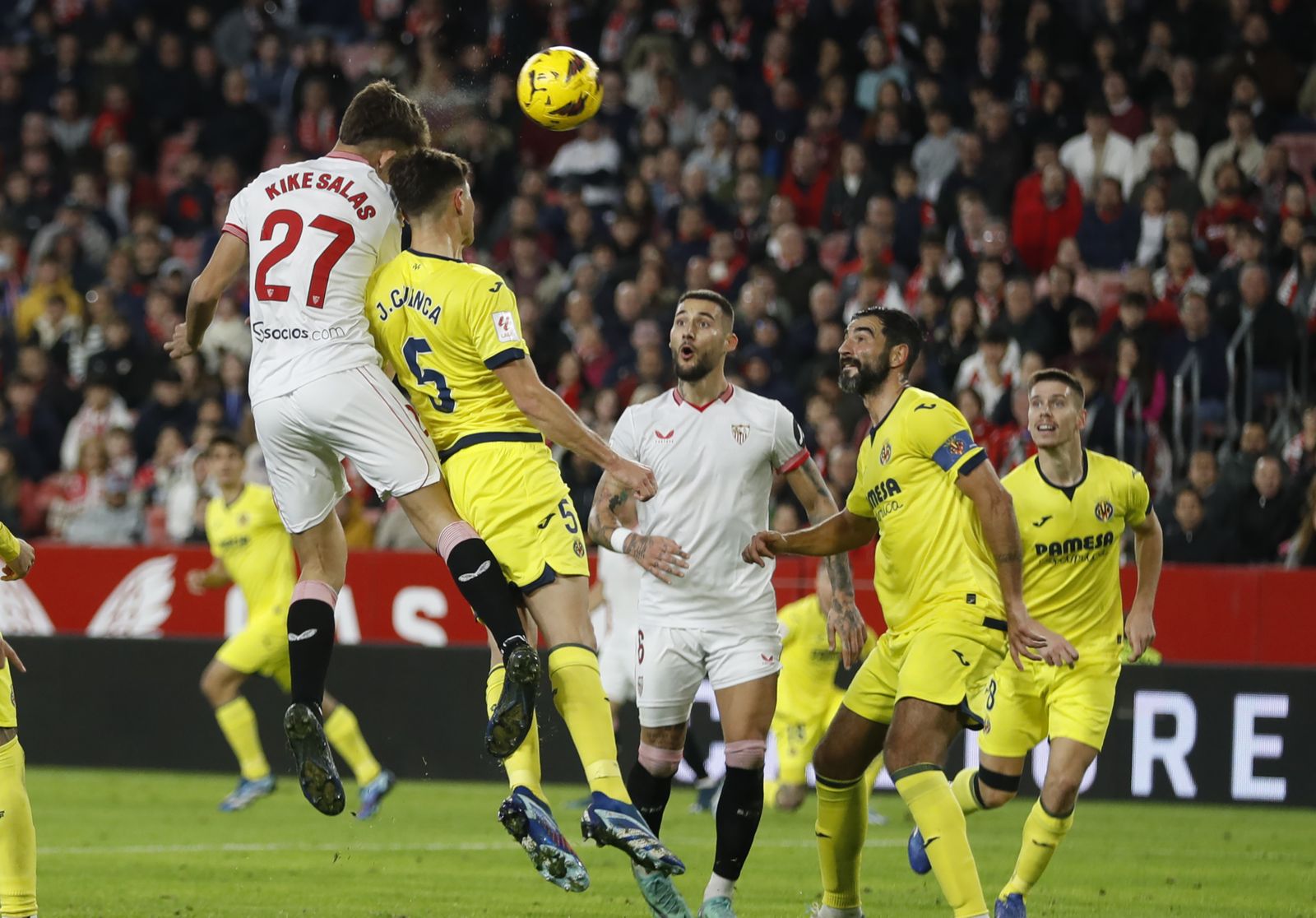Las fotos del Sevilla fc-Villarreal