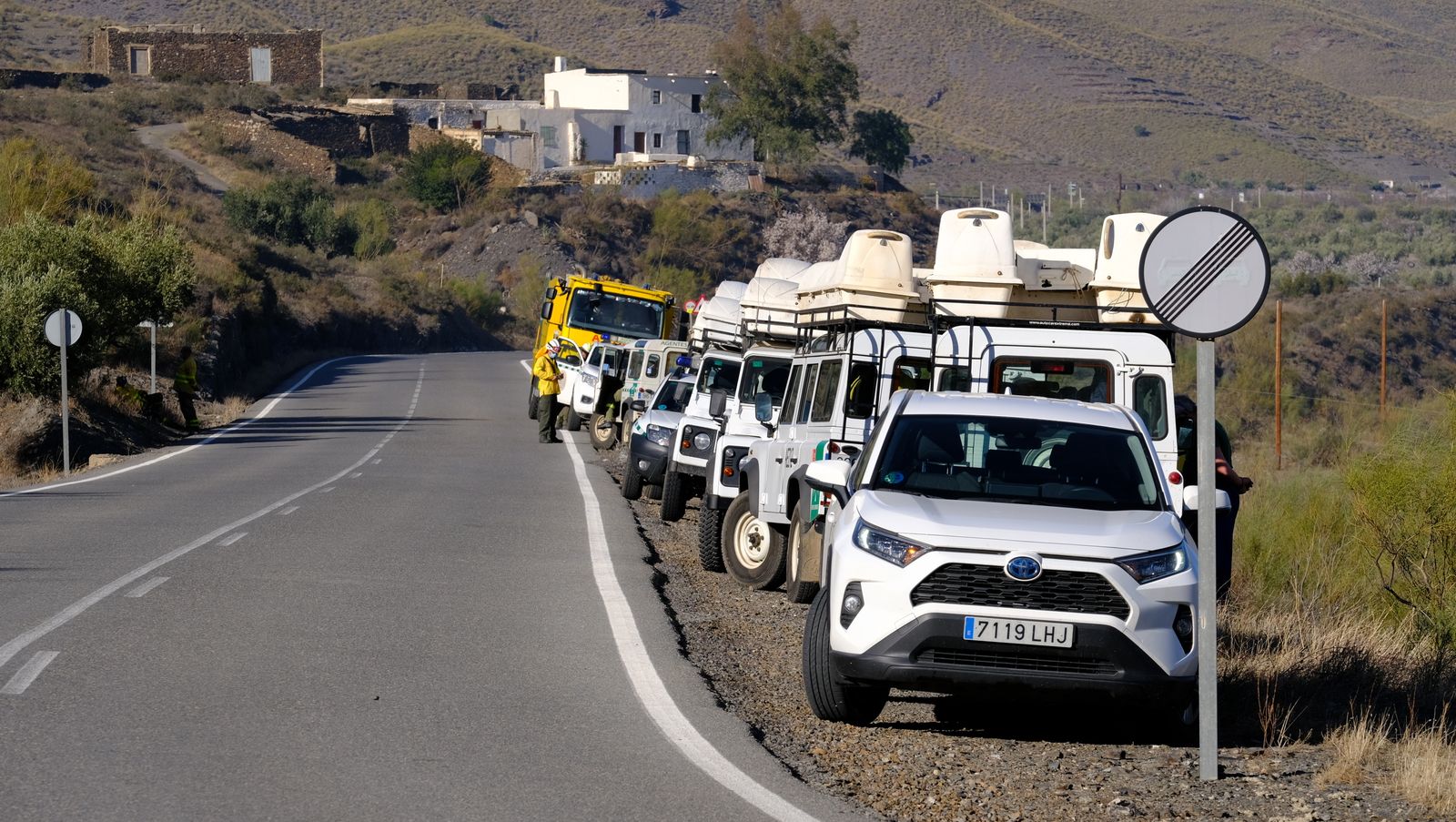 Fotogalería incendio en Castro de Filabres. Almería