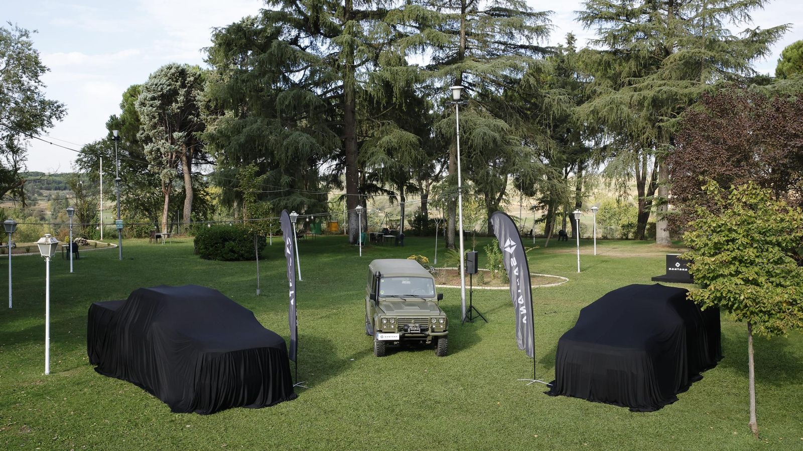 Presentación de los vehículos.