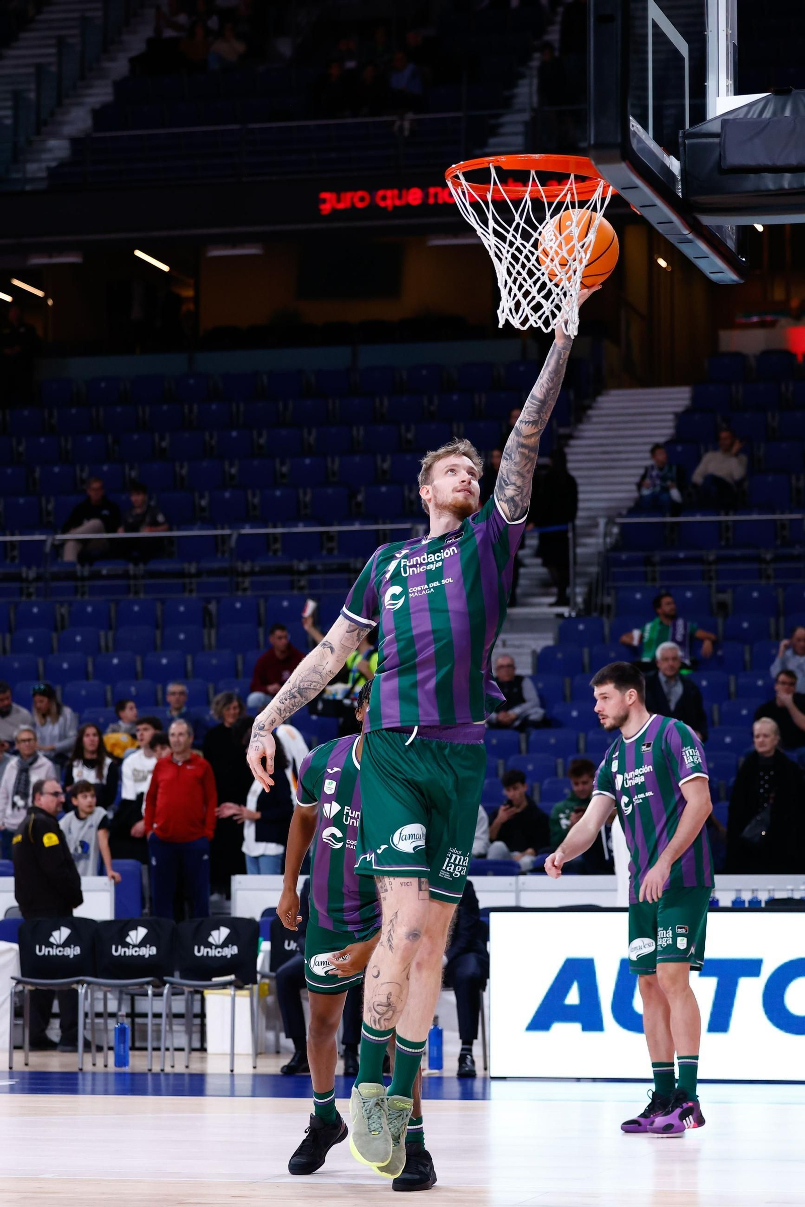El Real Madrid-Unicaja, en fotos