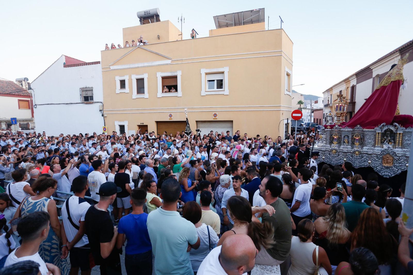 Procesión extraordinaria por el 75 aniversario de la hermandad del Medinaceli de La Línea