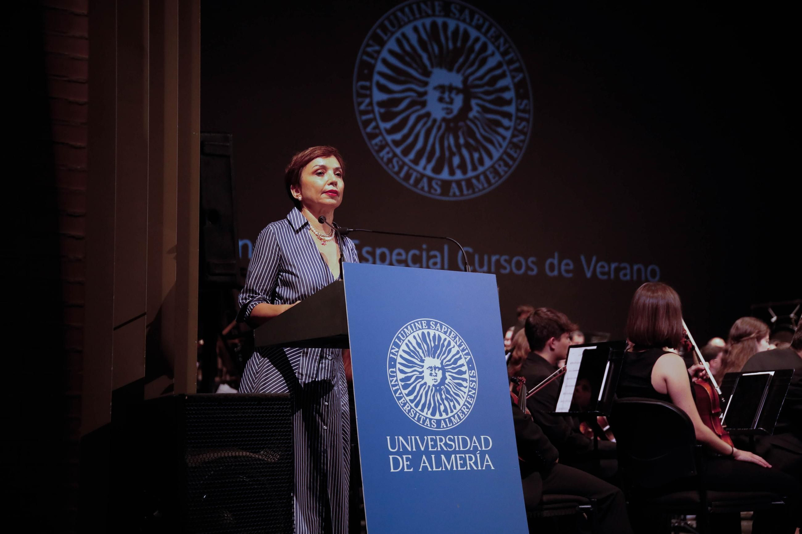 El concierto de la Orquesta de la UAL en el Auditorio Maestro Padilla, en imágenes