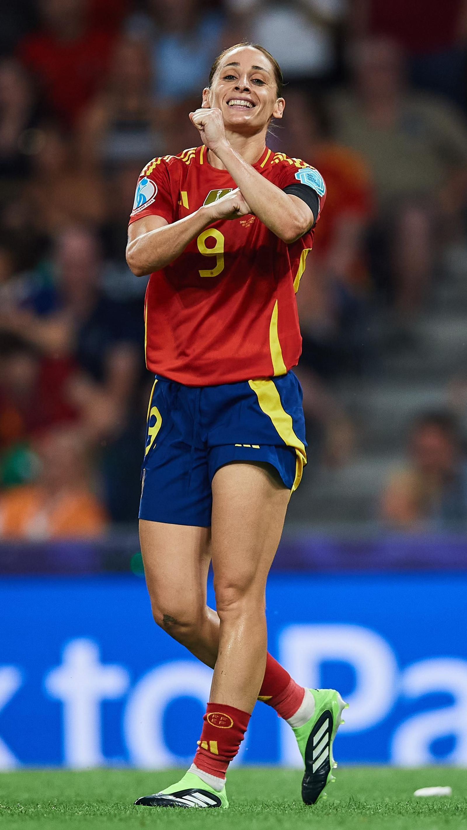Las fotos del España - Portugal en la Eurocopa femenina