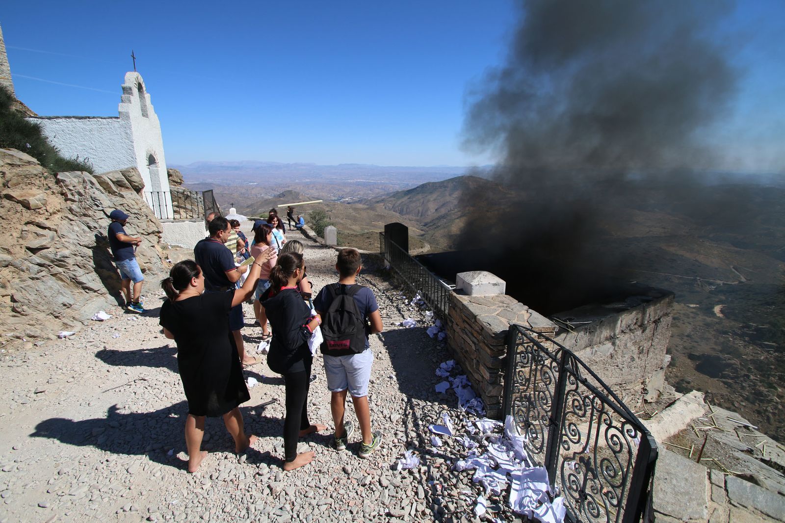 Las imágenes de la Virgen de la Cabeza en Monteagud