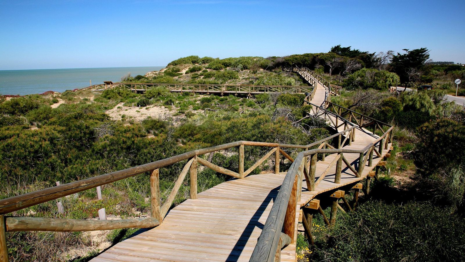 Imagen de la costa de Rota.