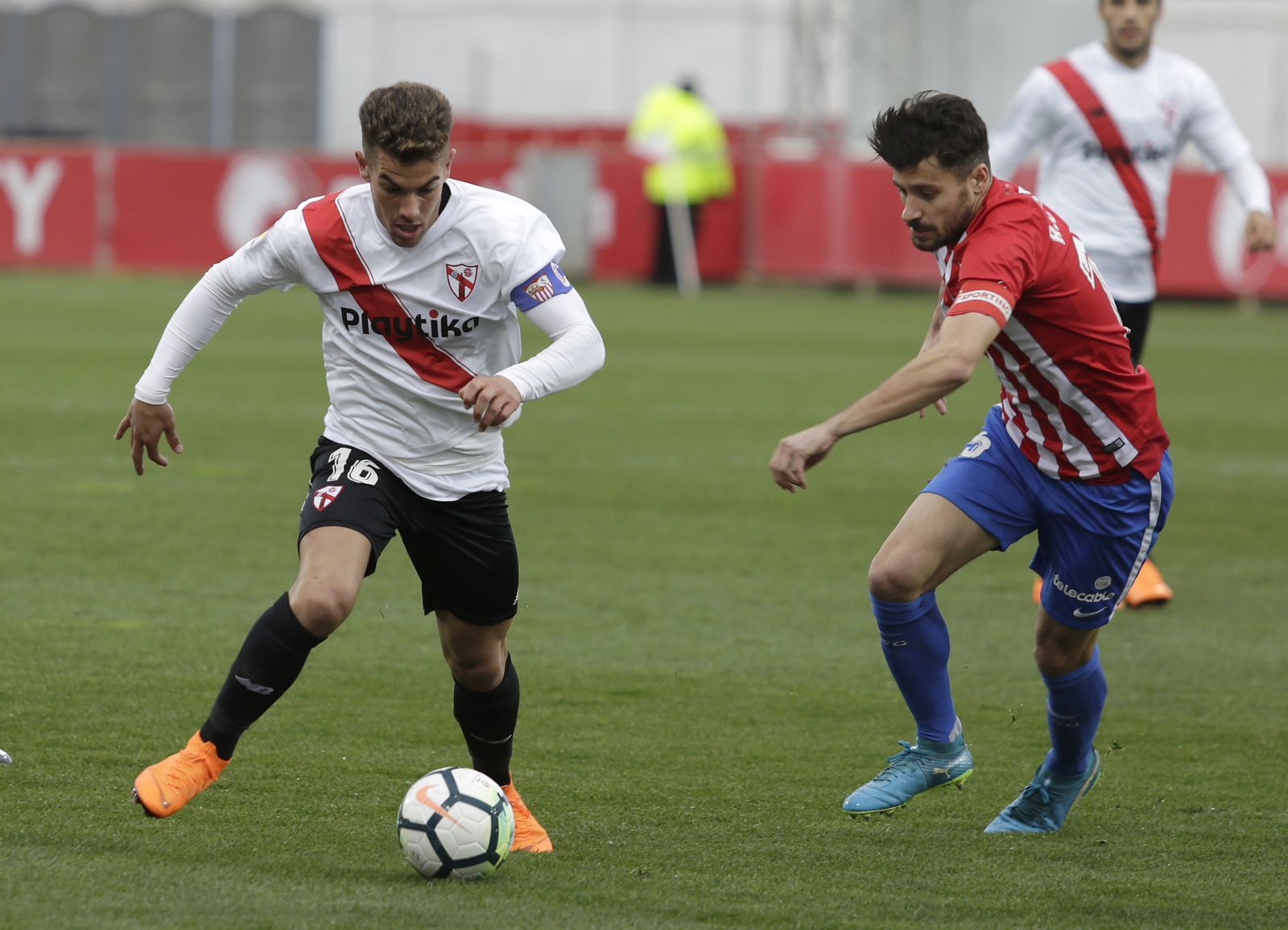 Las imágenes del Sevilla Atlético-Sporting