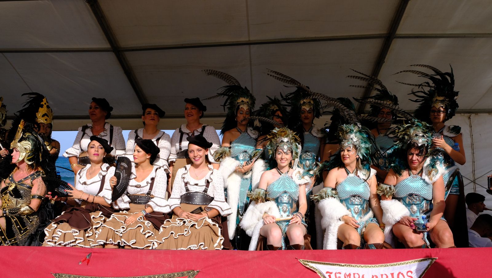 Moros y Cristianos de Mojácar en la Playa del Lance, en imágenes