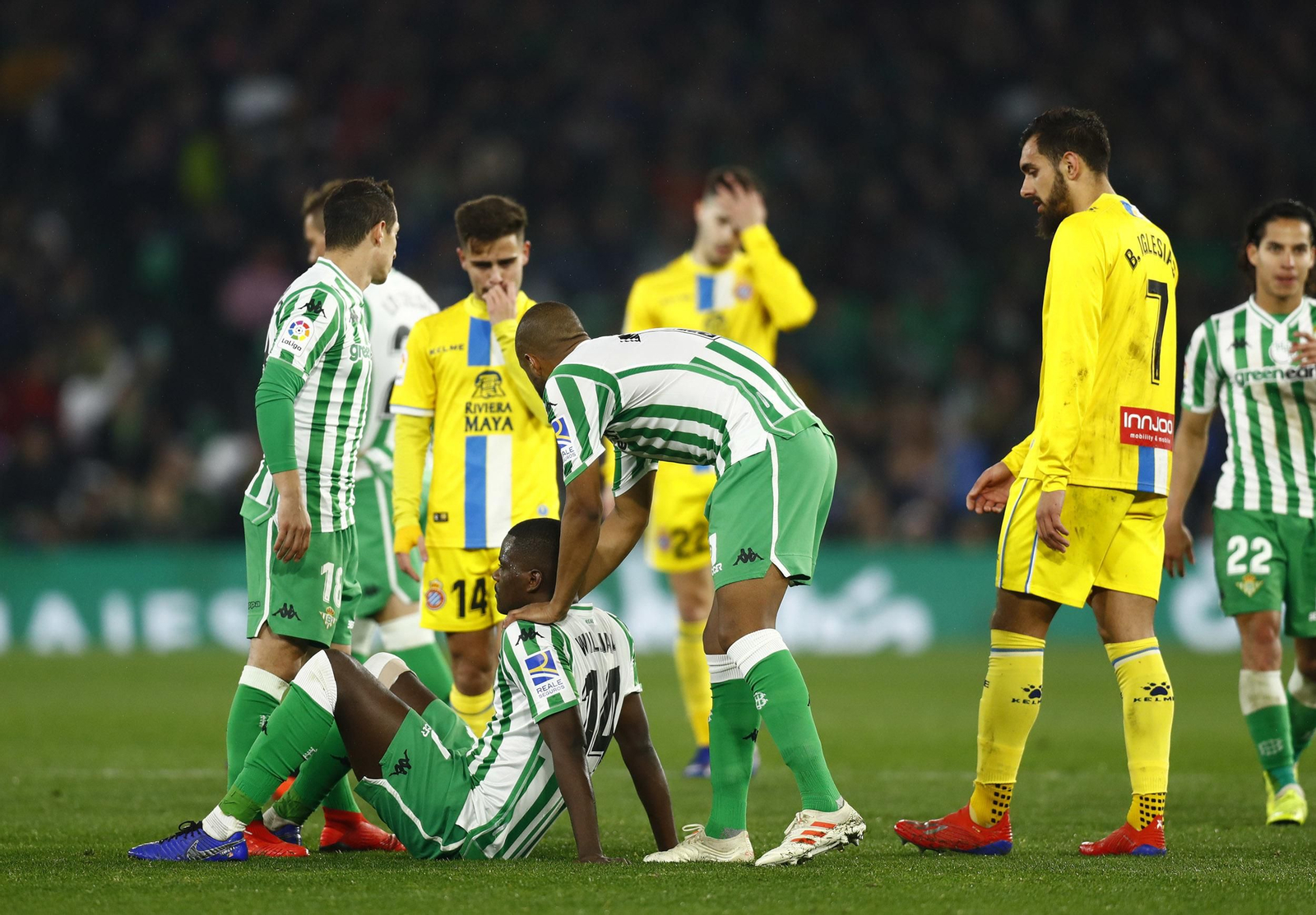 El Betis-Espanyol de la Copa del Rey, en imágenes