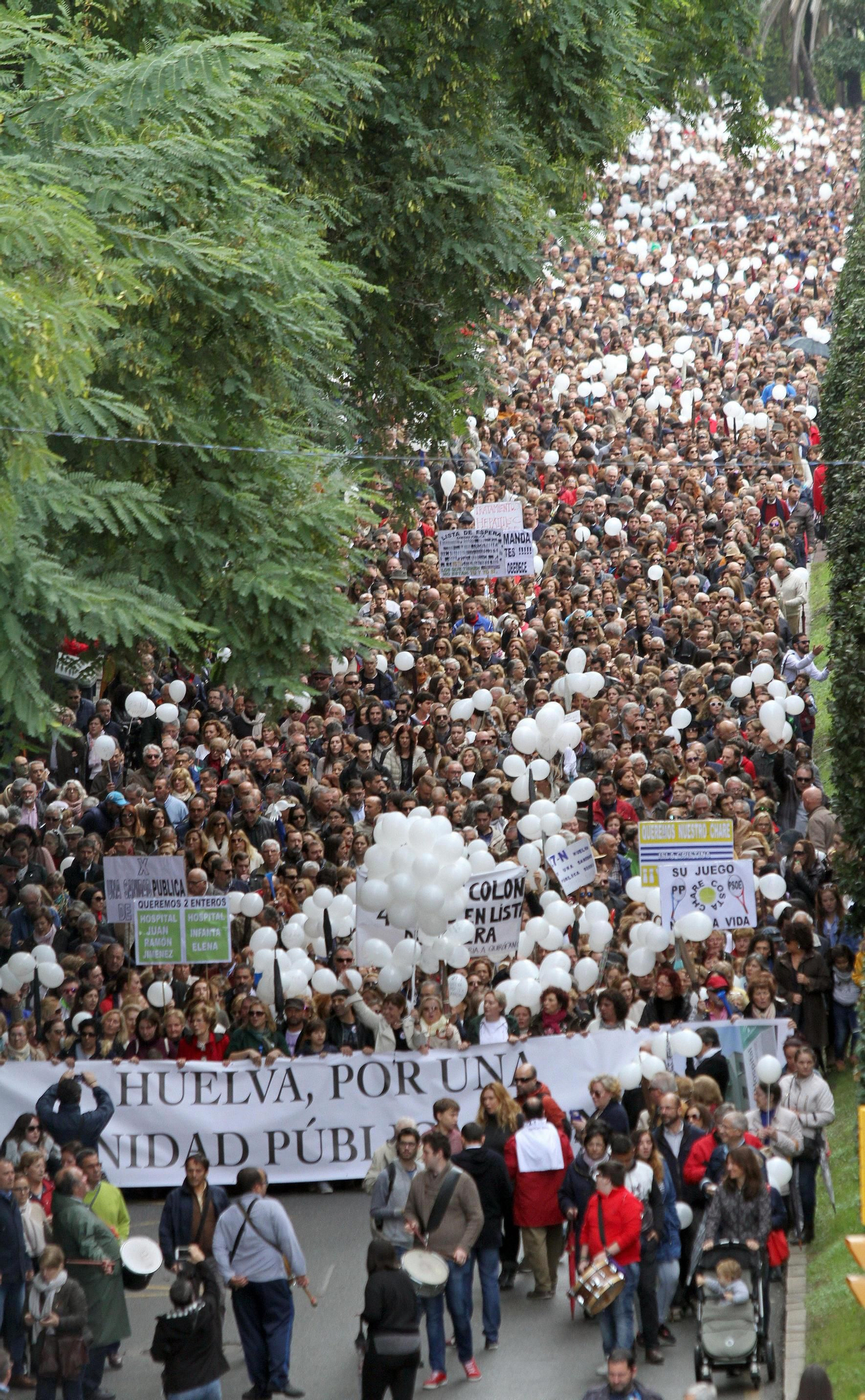 Manifestación por una sanidad pública digna