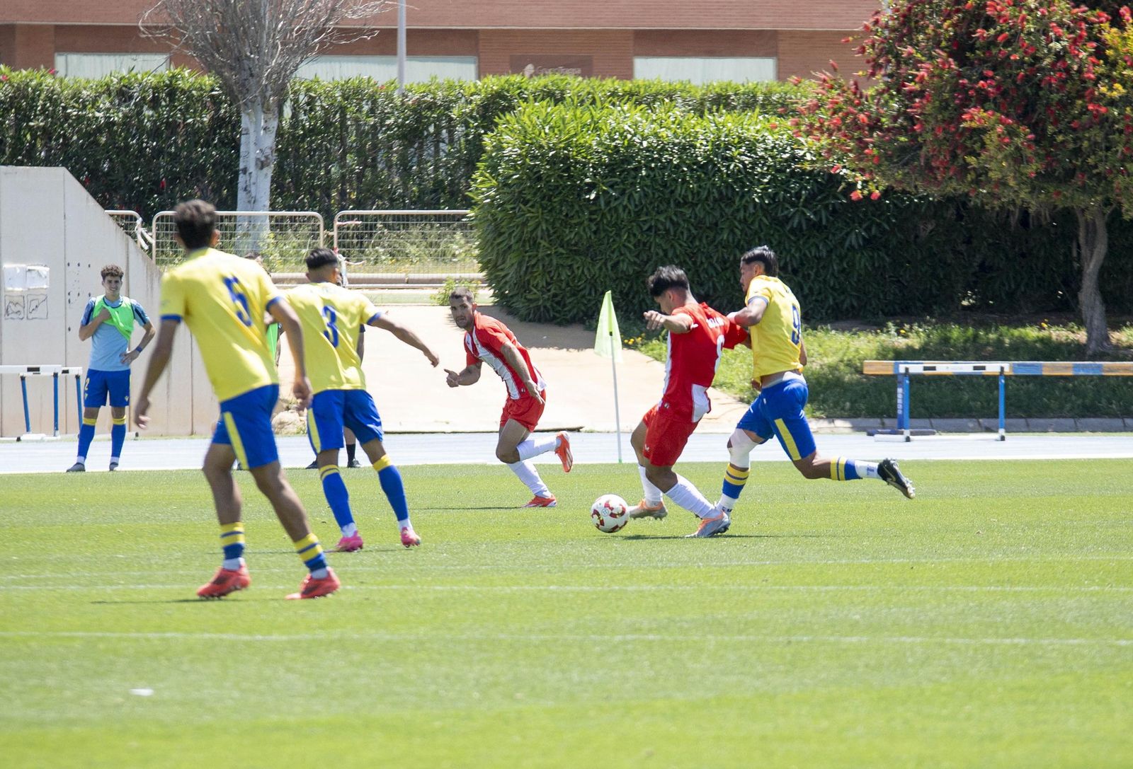 Partido de Segunda RFEF entre el Almería B y el Cádiz Mirandilla