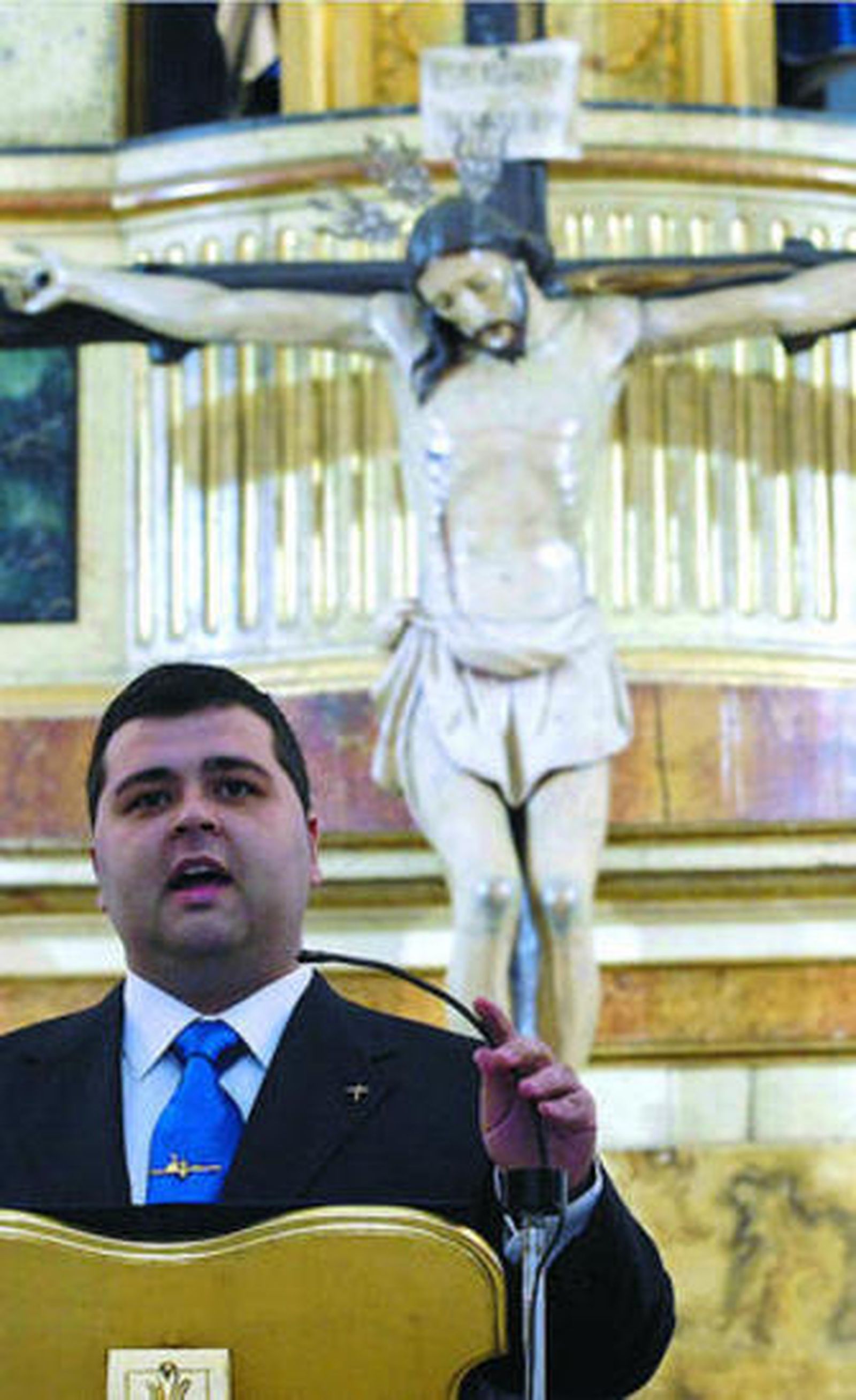 Pedro Rodríguez Molina pregona la Semana Santa en San Roque.